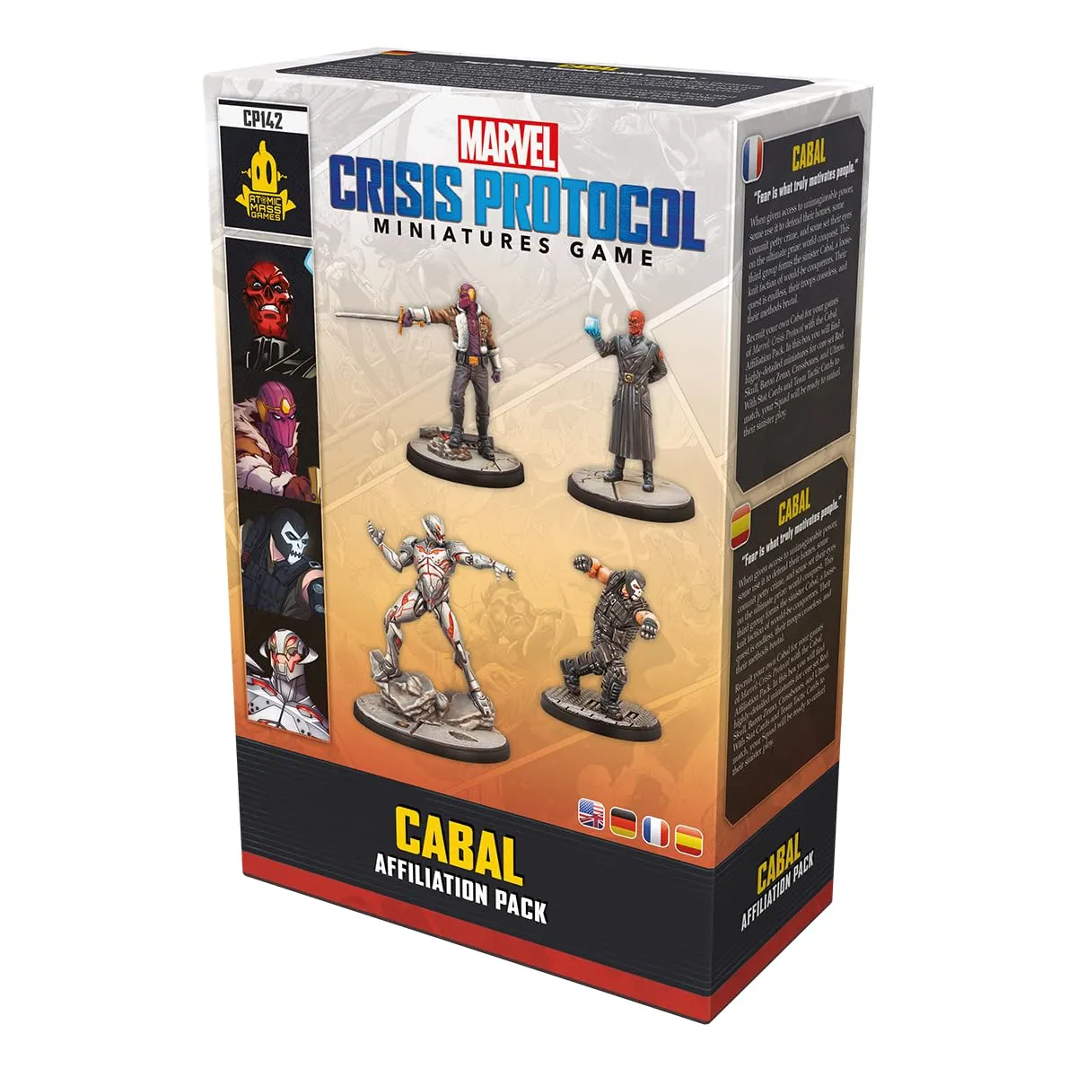 Asmodee Marvel Crisis Protocol Cabal Erweiterung Tabletop Deutsch