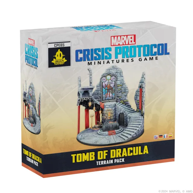 Asmodee Marvel Crisis Protocol Tomb of Dracula Terrain Pack