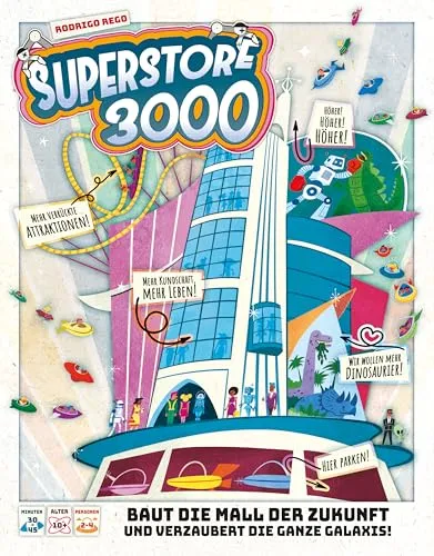 SPACE Cow Superstore 3000 Familienspiel Deutsch Taktik