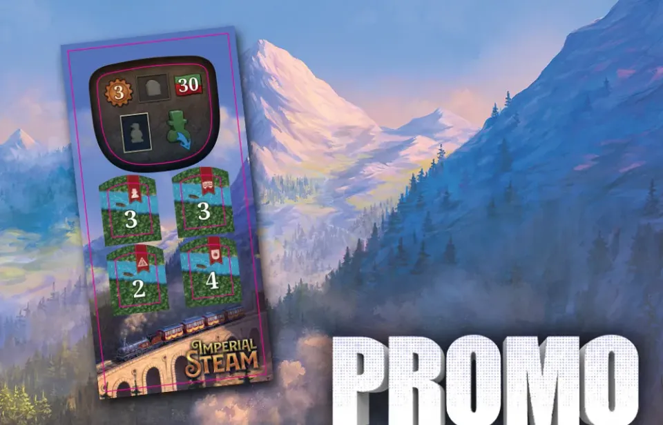 Capstone Games Imperial Steam Promo Erweiterung Tiles