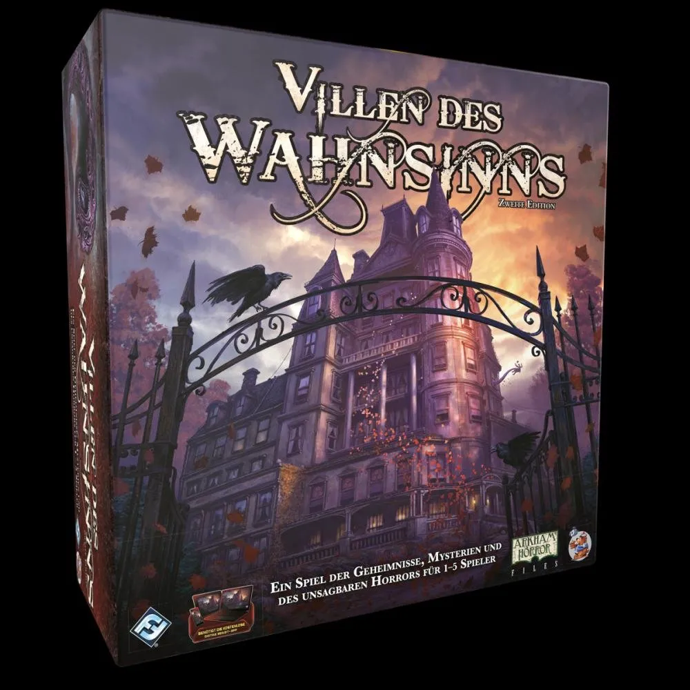Fantasy Flight Games Villen des Wahnsinns Straßen von Arkham Erweiterung Deutsch