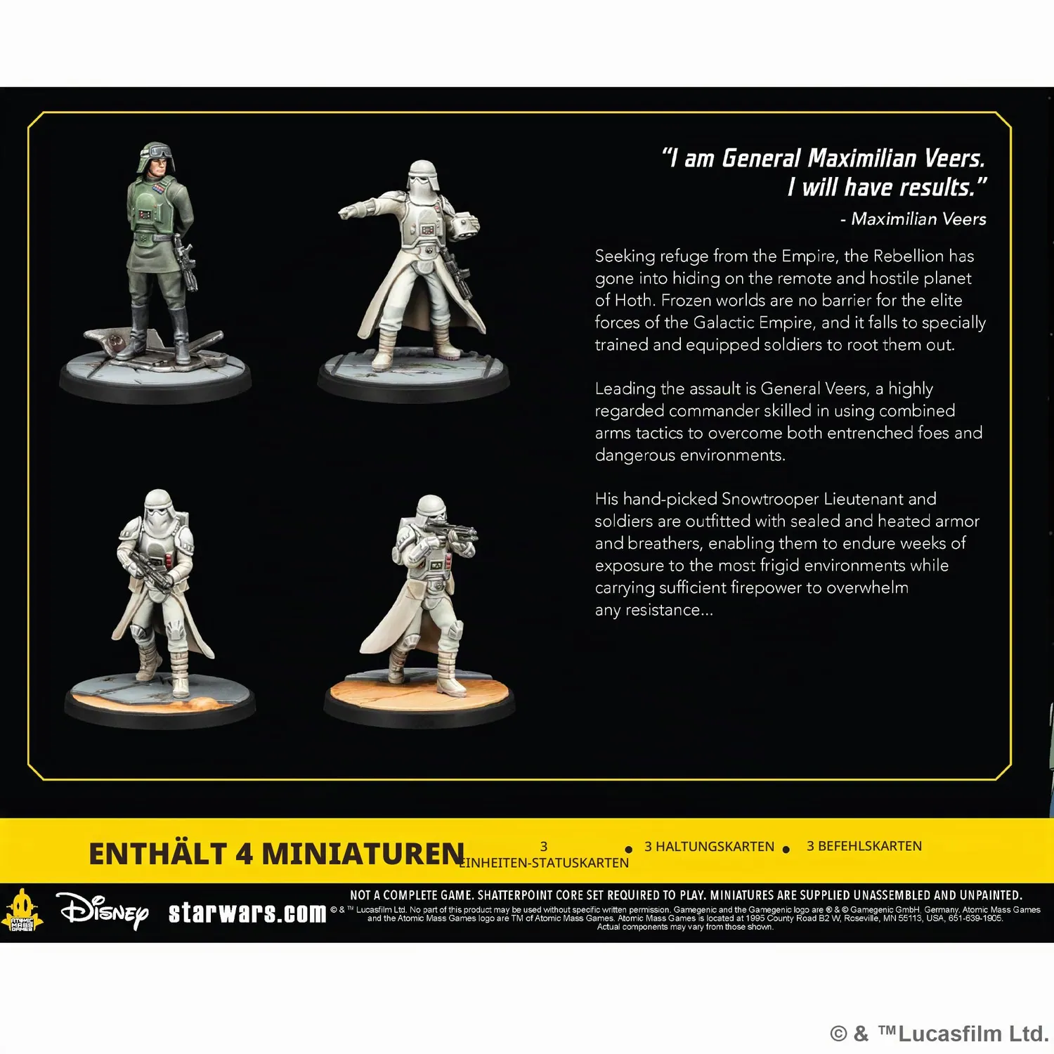 Atomic Mass Games Star Wars Shatterpoint Maximum Firepower Erweiterung