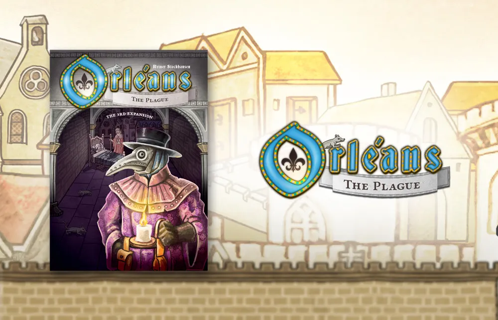 Capstone Games Orléans + The Plague Bundle Brettspiel Erweiterung