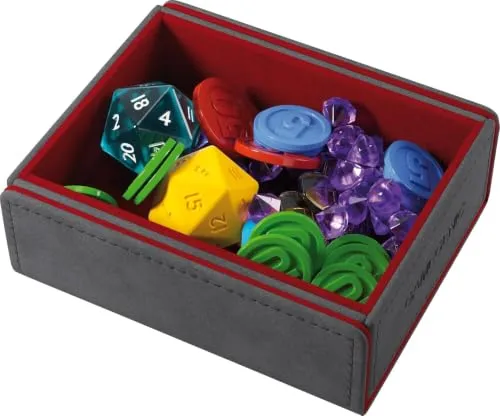 Gamegenic Token Keep Kartenbox Grau Rot 80 Karten