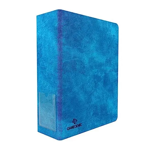 Gamegenic Prime Ring-Binder Sammelordner blau 9-Taschen Seiten