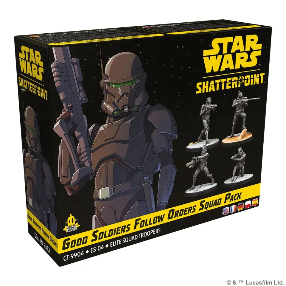 Asmodee Star Wars Shatterpoint Good Soldiers Follow Orders Squad Pack