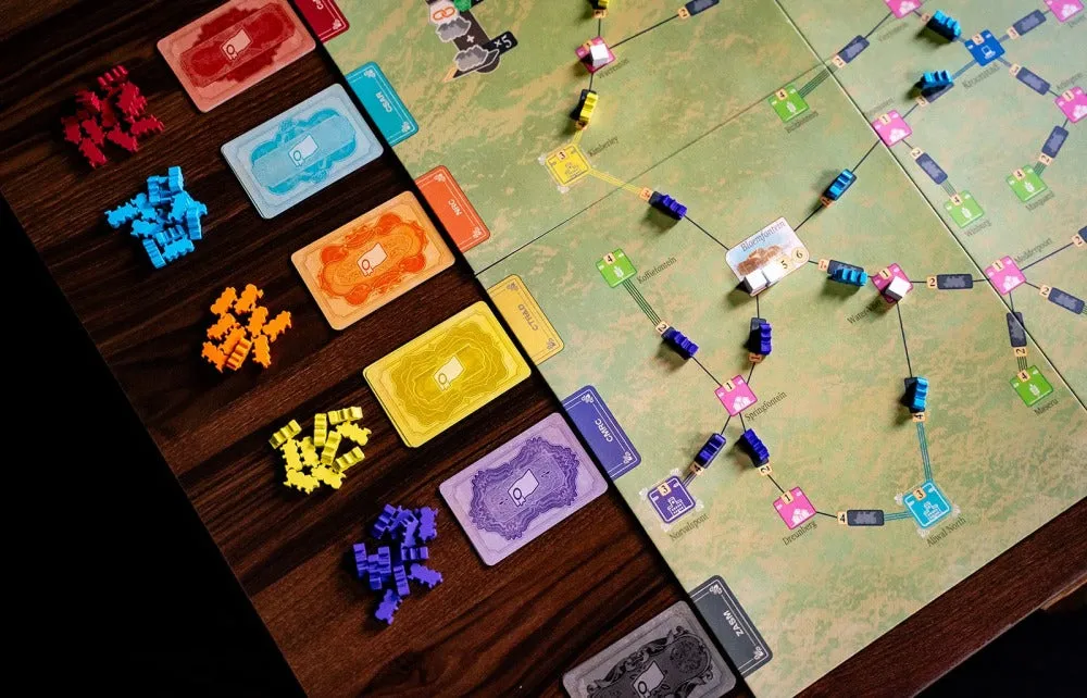 Capstone Games Age of Rail South Africa Brettspiel Eisenbahn