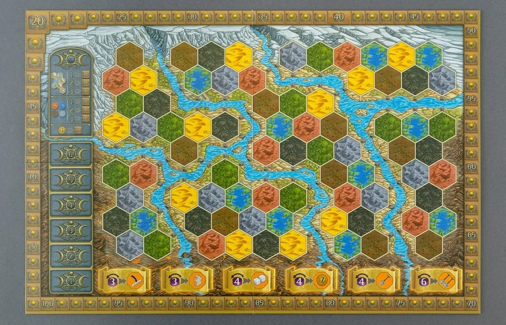 Capstone Games Terra Mystica Fire & Ice Erweiterung 6 Fraktionen