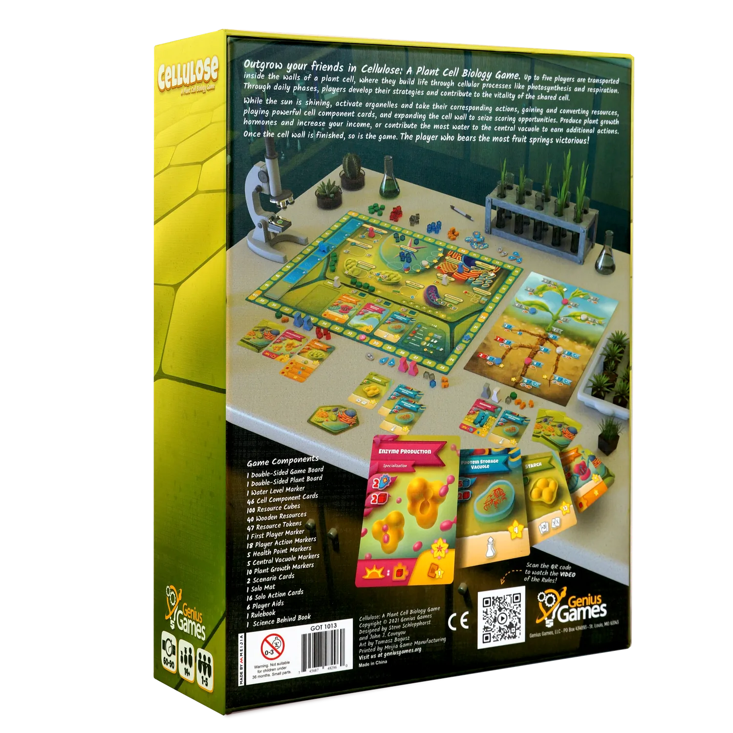 Genius Games Cellulose Bundle Brettspiel mit Upgrade Pack
