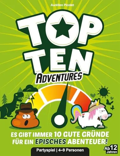 Cocktail Games Top Ten Adventures Partyspiel Deutsch
