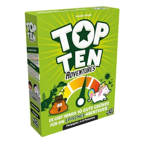 Cocktail Games Top Ten Adventures Partyspiel Deutsch