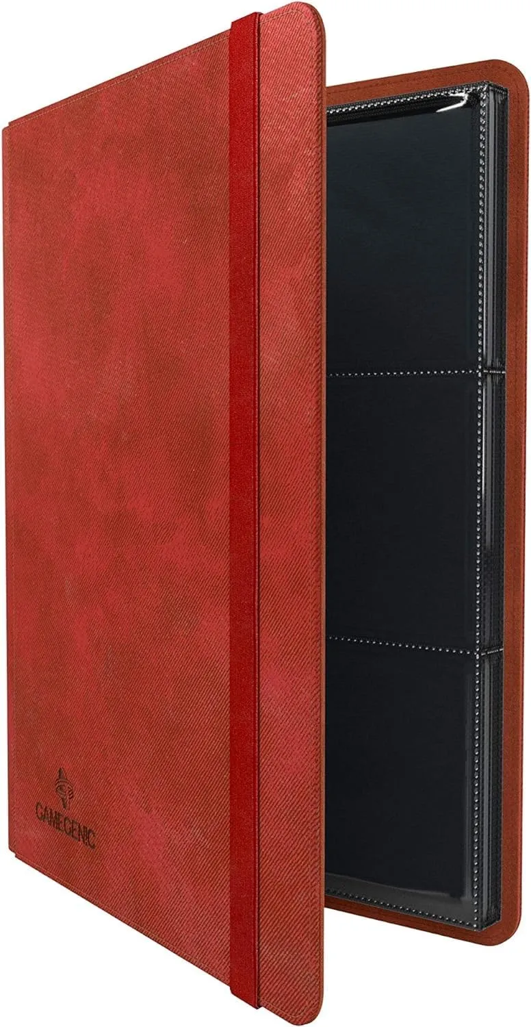 Gamegenic Prime Album 18-Pocket Sammelalbum Rot 360 Karten