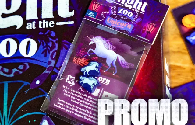 Capstone Games Night at the Zoo Unicorn Promo Mini