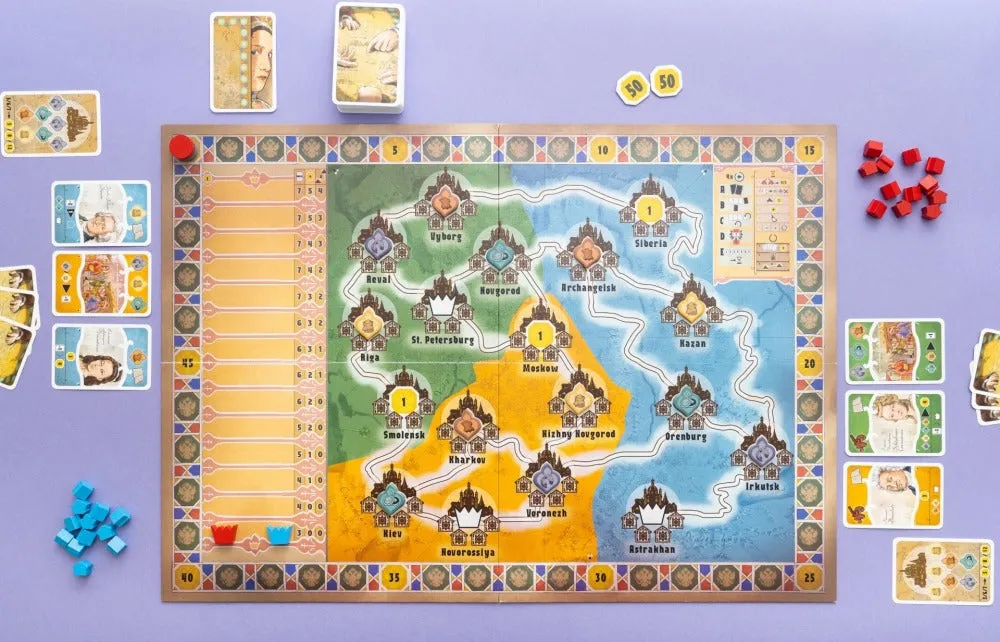 Capstone Games Catherine Cities of the Tsarina Brettspiel