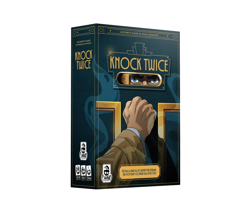 Cranio Knock Twice Partyspiel Wortspiel