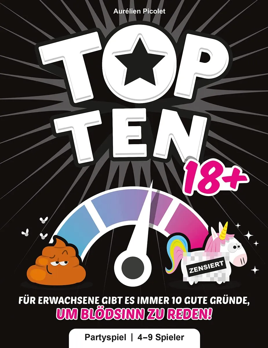 Cocktail Games Top Ten 18+ Partyspiel Erwachsene