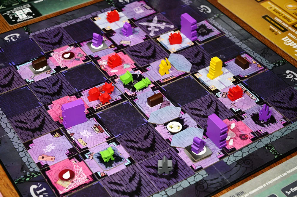 Leder Games Vast Mysterious Manor Holzmeeple Set