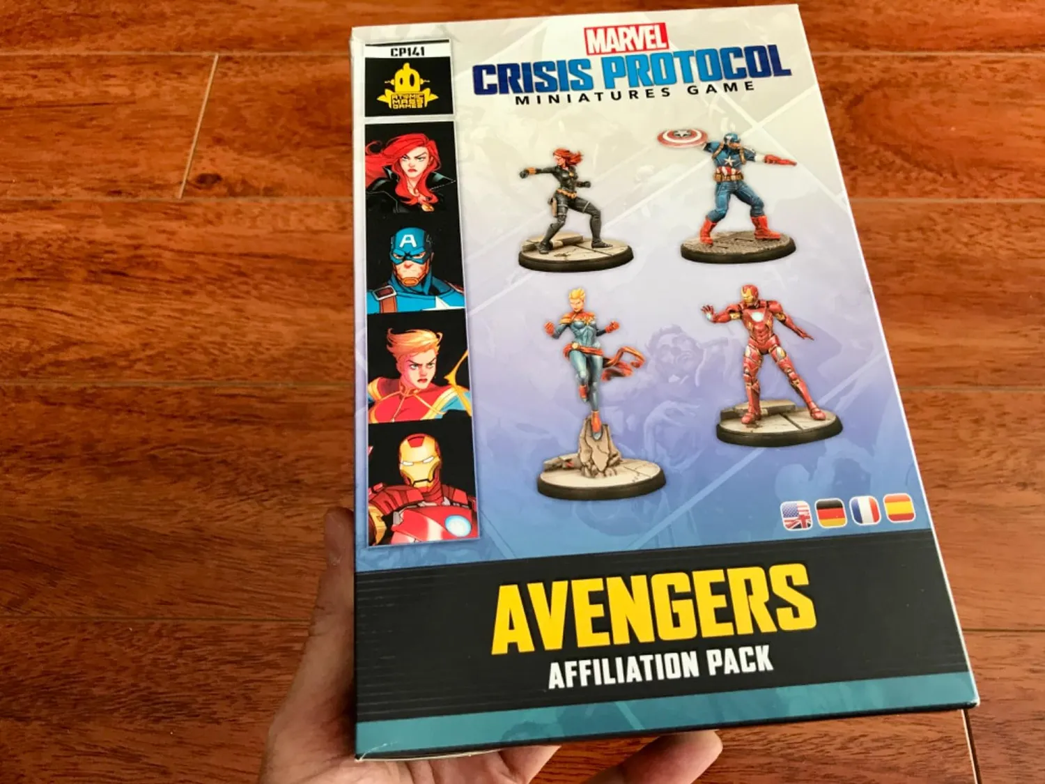 Asmodee Marvel Crisis Protocol Avengers Affiliation Pack Tabletop