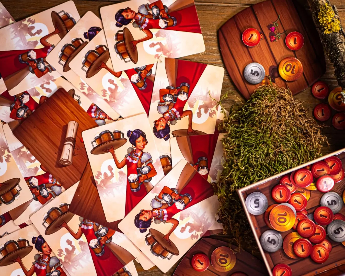 Repos Production Little Tavern Kartenspiel Deutsch Trinkgeld
