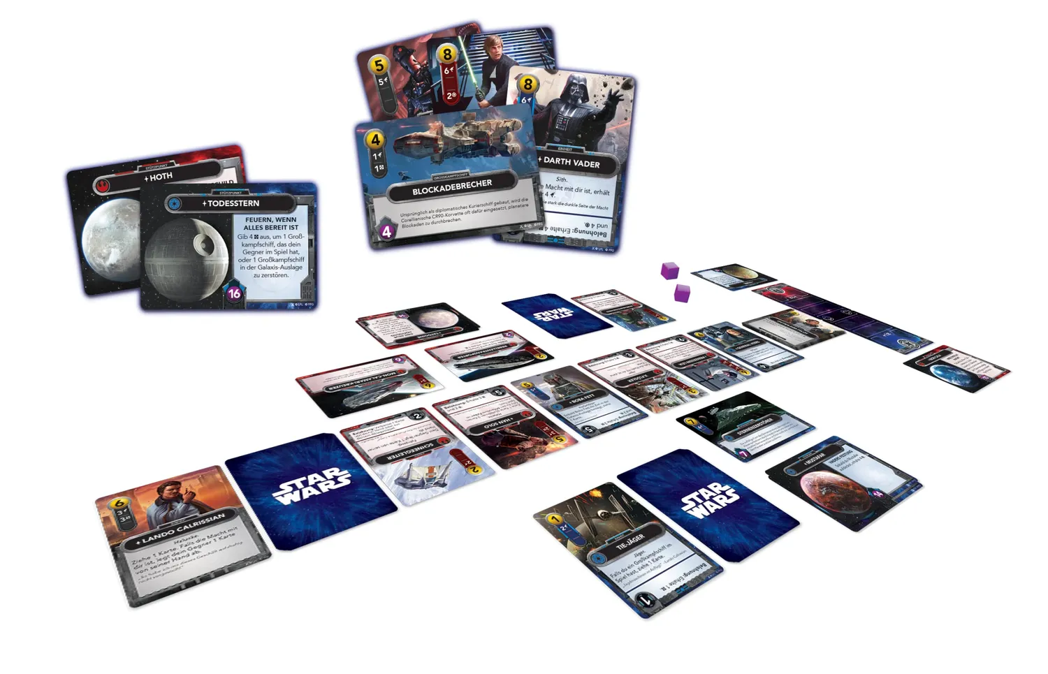 Star Wars The Deckbuilding Game Kartenspiel Deutsch 2 Spieler