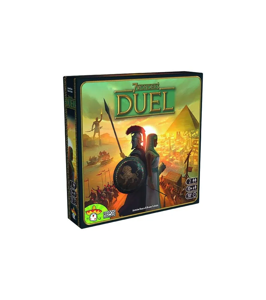 7 Wonders Duel Grundspiel Strategiespiel 2 Spieler Deutsch