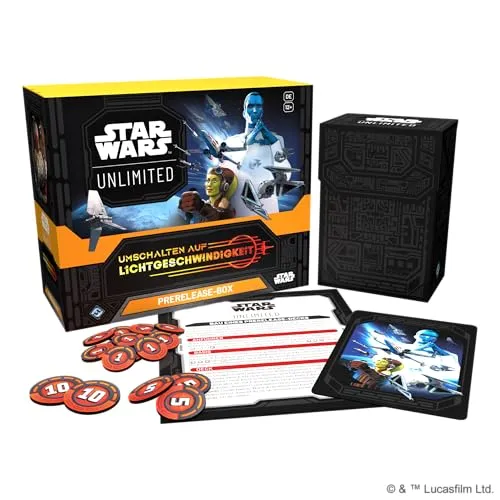 Asmodee Star Wars: Unlimited Umschalten auf Lichtgeschwindigkeit Box
