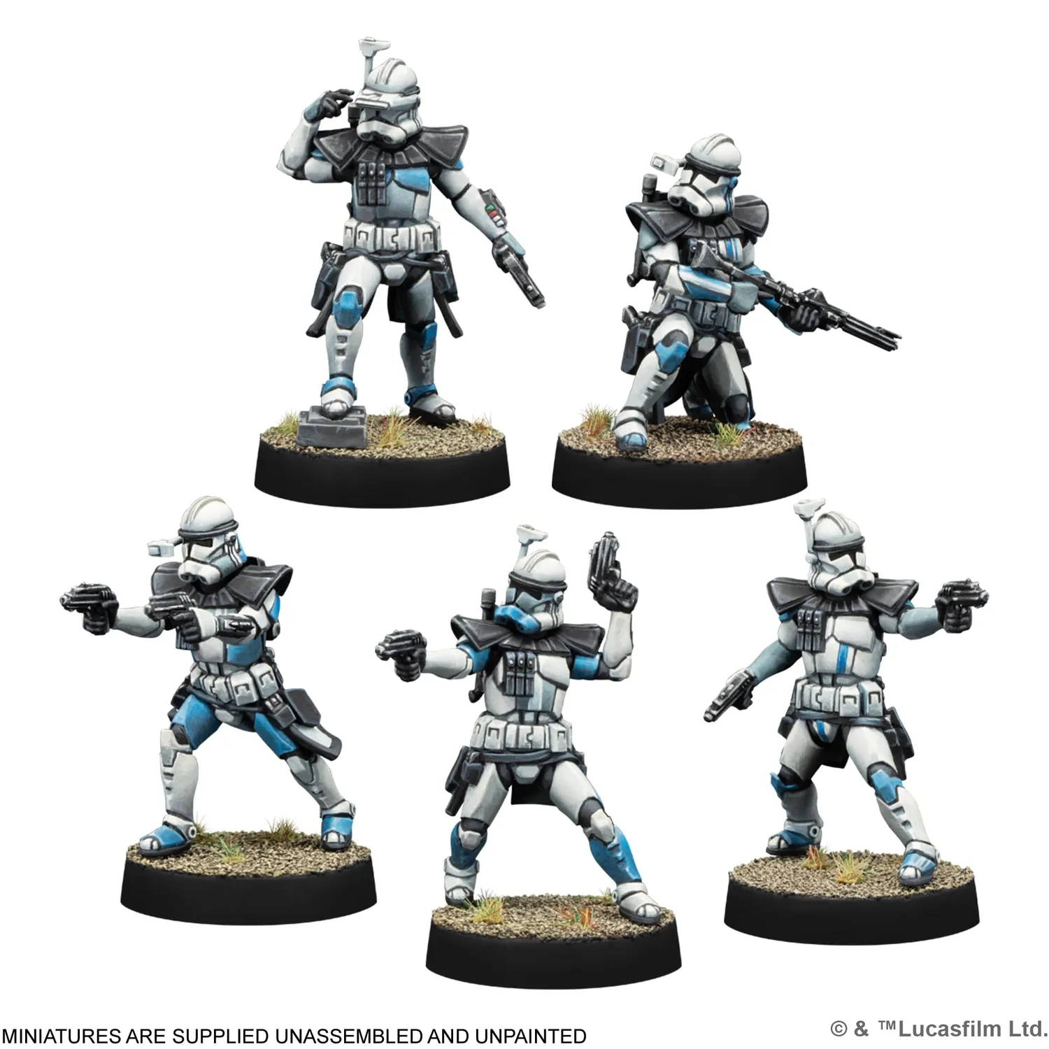Star Wars Legion Galactic Republic Starterset Tabletop