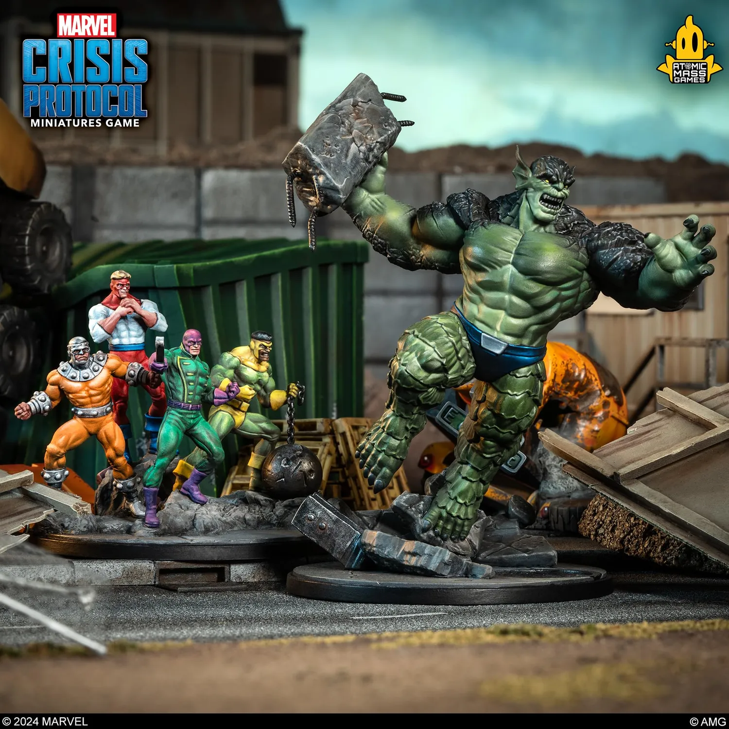 Asmodee Marvel Crisis Protocol Abomination Wrecking Crew Pack