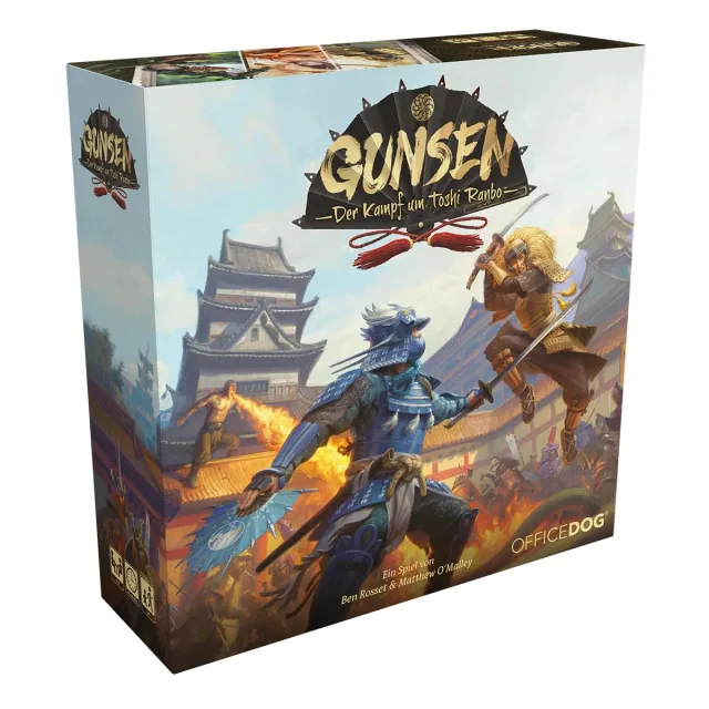 Asmodee Gunsen Kampf um Toshi Ranbo Kennerspiel Deutsch