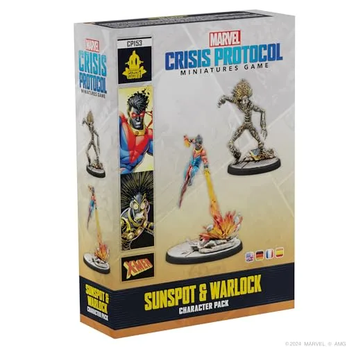 Marvel Crisis Protocol Sunspot Warlock Miniaturen-Erweiterung