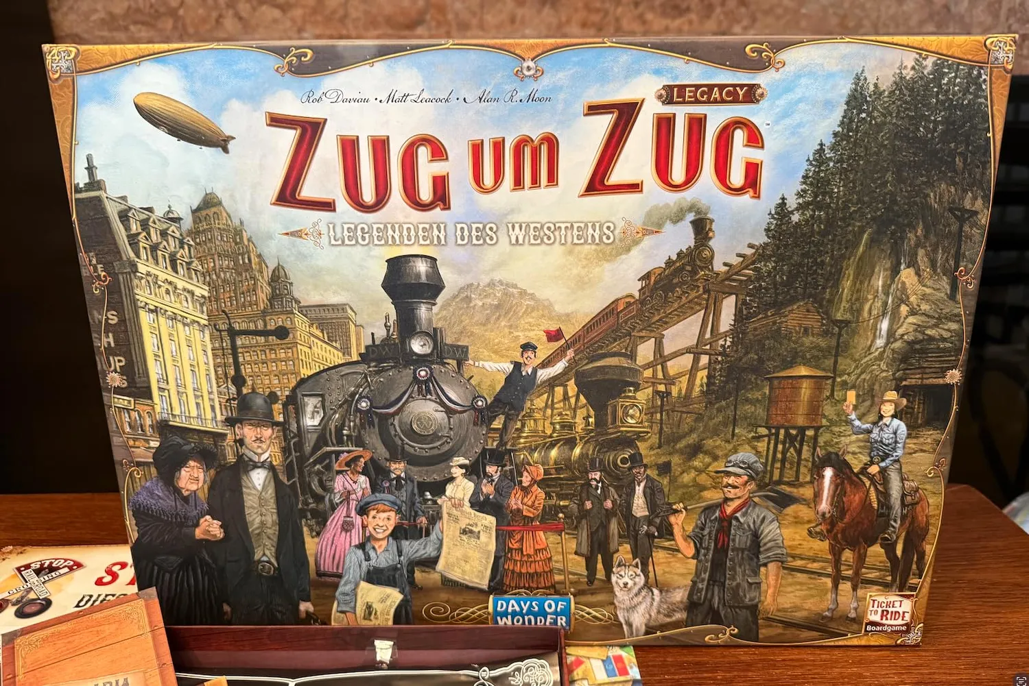 Days of Wonder Zug um Zug Legacy Legenden des Westens Spiel