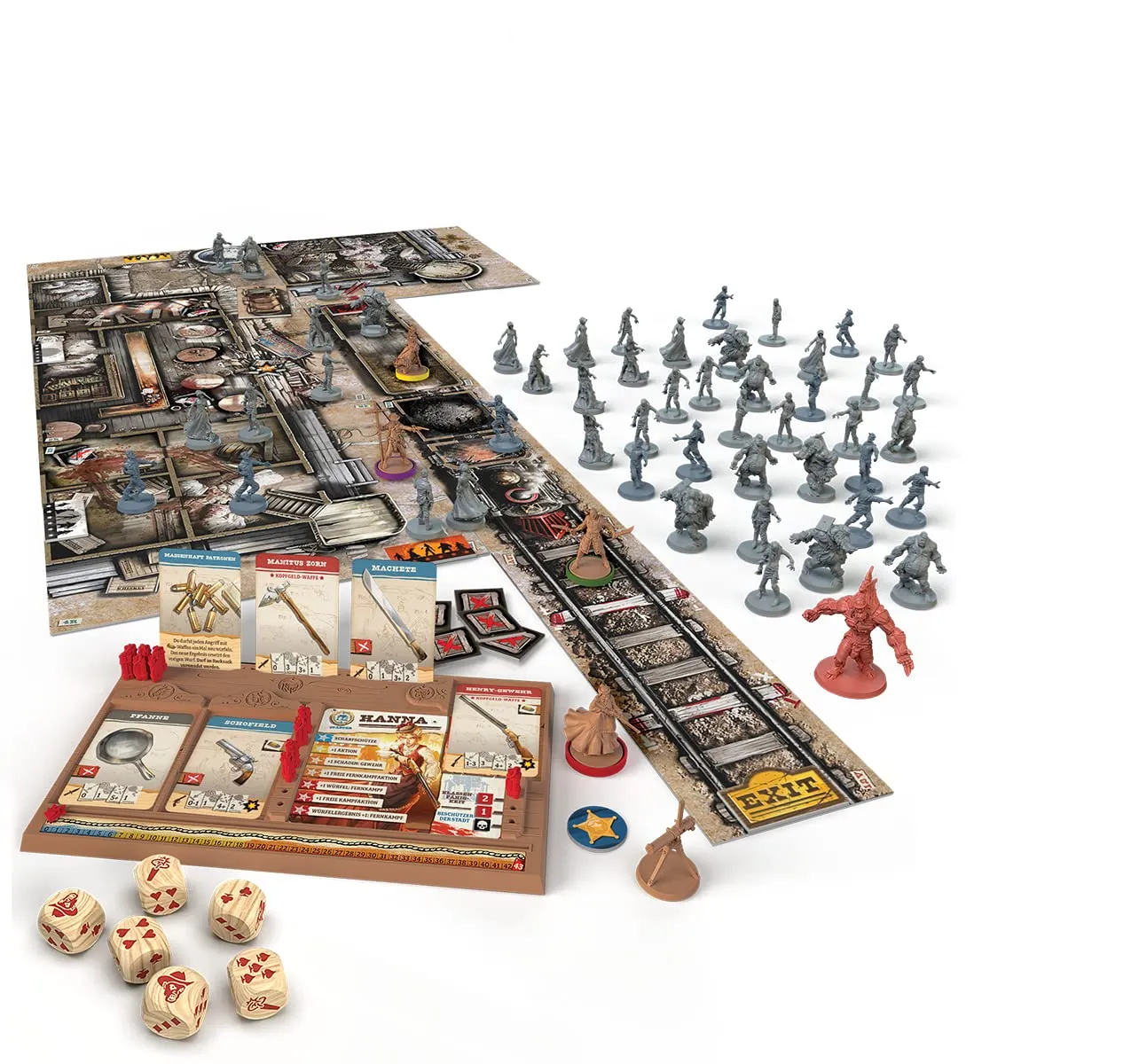 CMON Zombicide Undead or Alive Grundspiel Brettspiel Deutsch