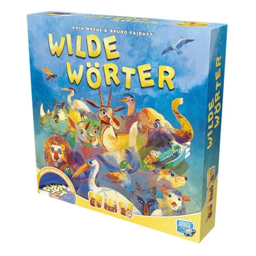 Space Cow Wilde Wörter Kinderspiel Deutsch 2-6 Spieler