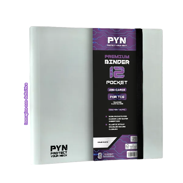 Cranio PYN Premium Binder 12-Pocket schwarz 360