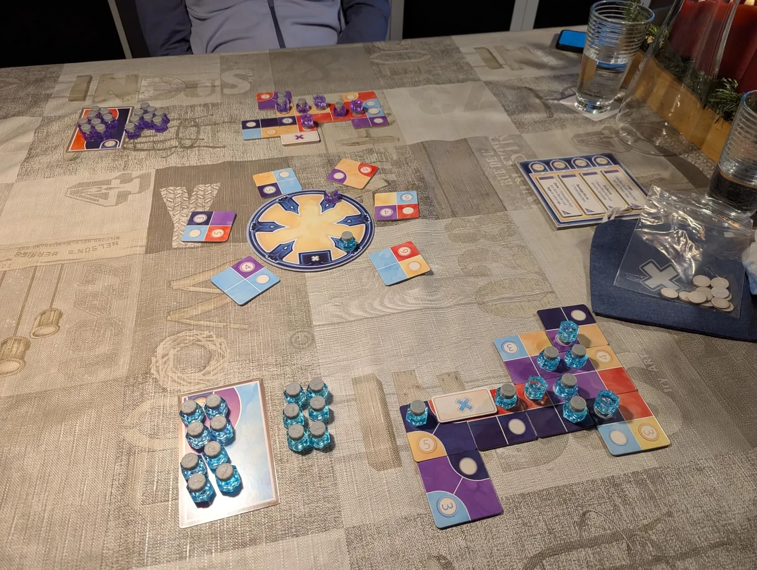 Asmodee Ink Familienspiel Deutsch Tintenmuster Legespiel