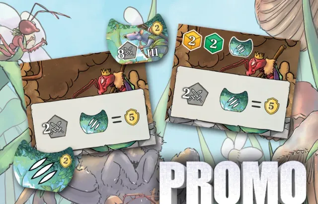 Capstone Games ANTS Queen Promo Plättchen Erweiterung