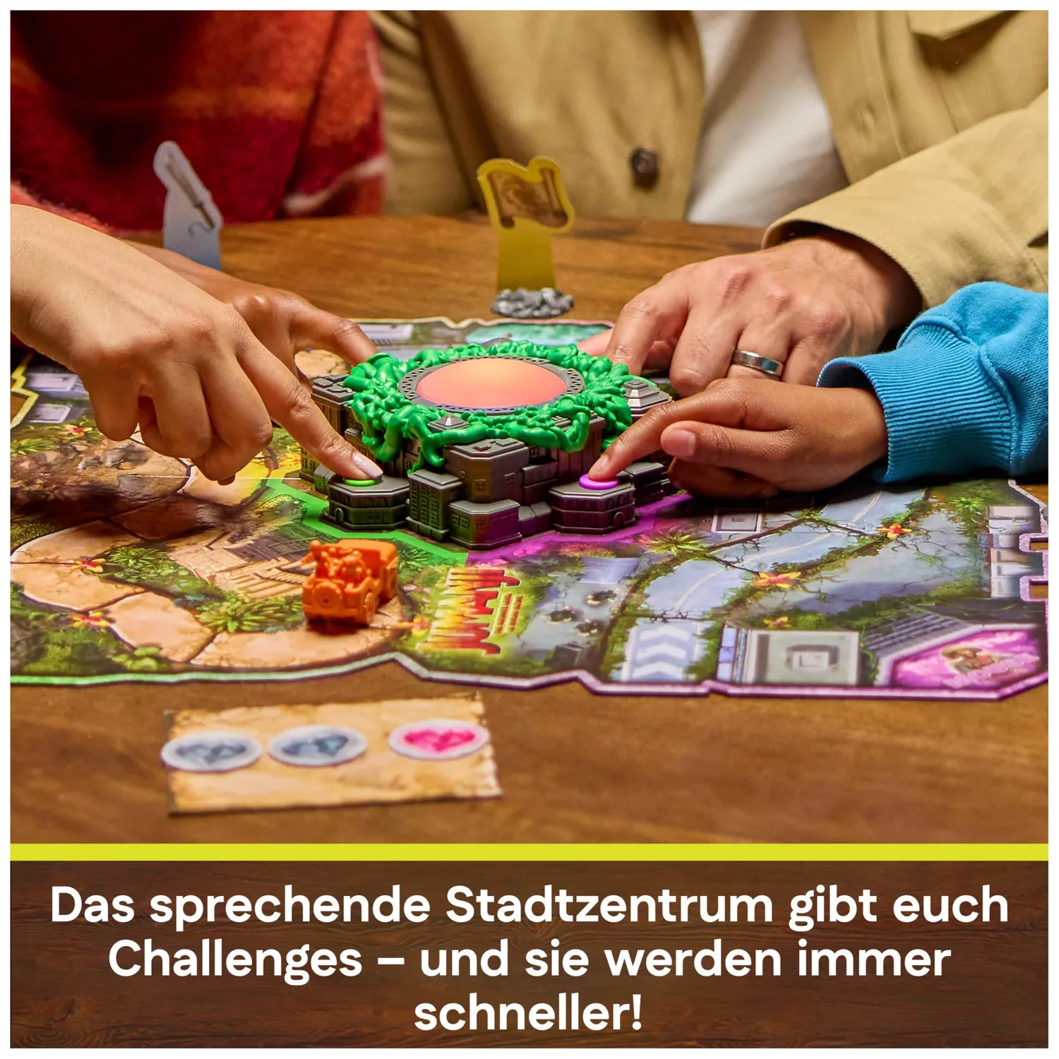 Spin Master Jumanji Das ultimative Level Brettspiel elektronisch