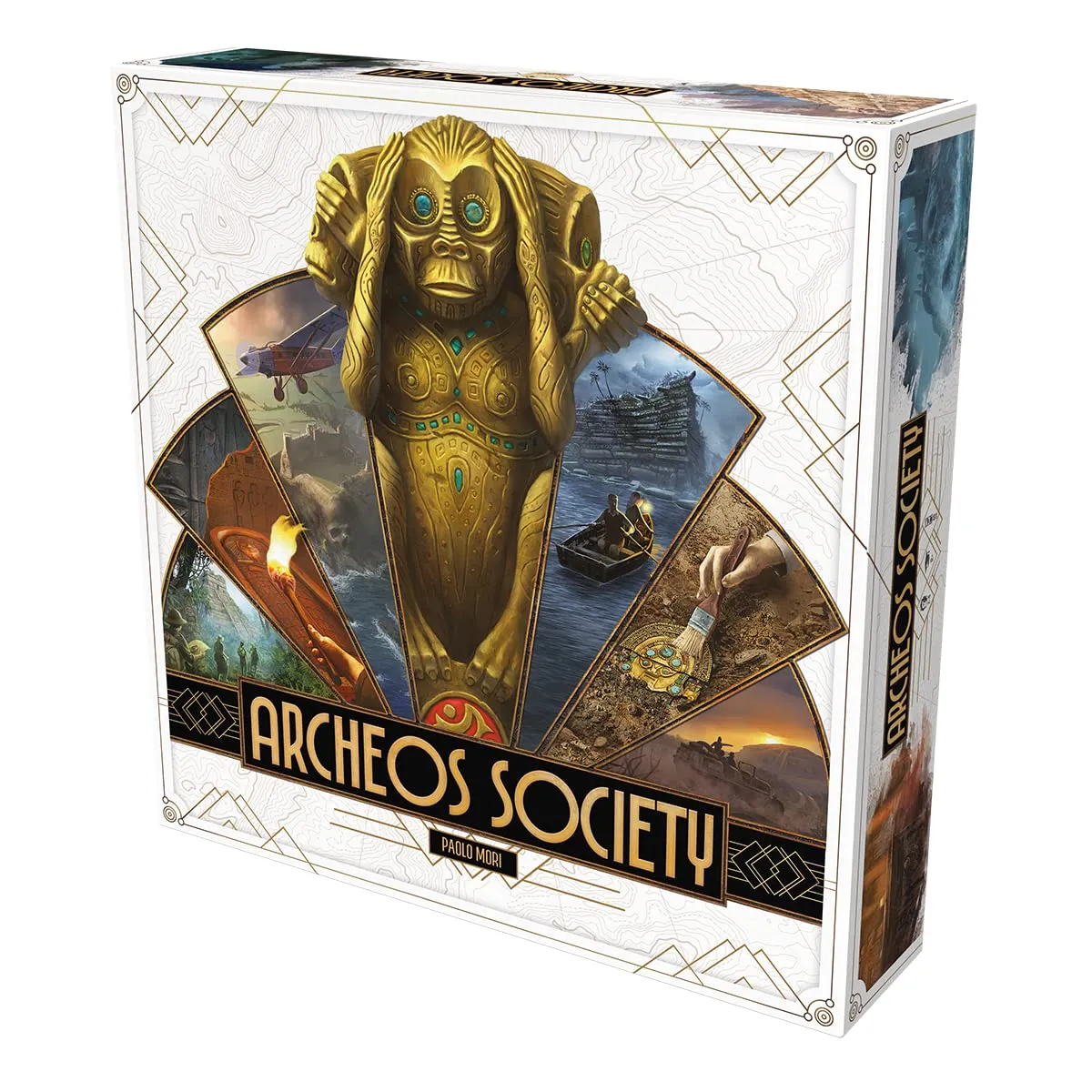 Space Cowboys Archeos Society Kennerspiel Expedition Deutsch