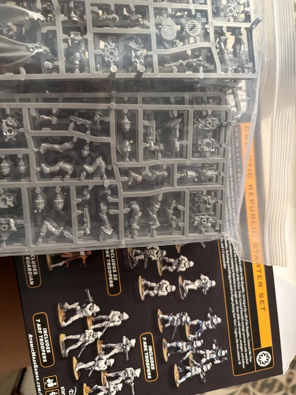 Star Wars Legion Galactic Republic Starterset Tabletop
