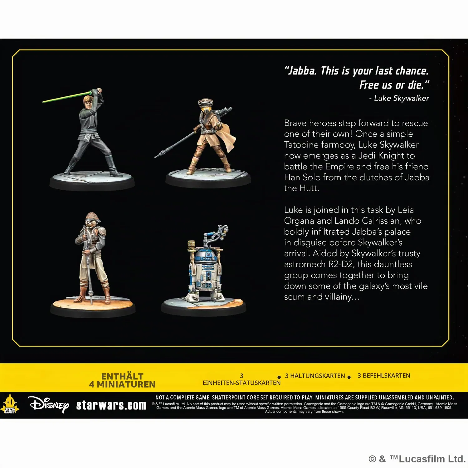 Asmodee Star Wars Shatterpoint Furchtlos und erfinderisch Erweiterung