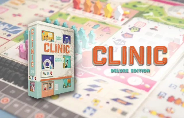 Capstone Clinic Deluxe Edition Brettspiel Krankenhaus
