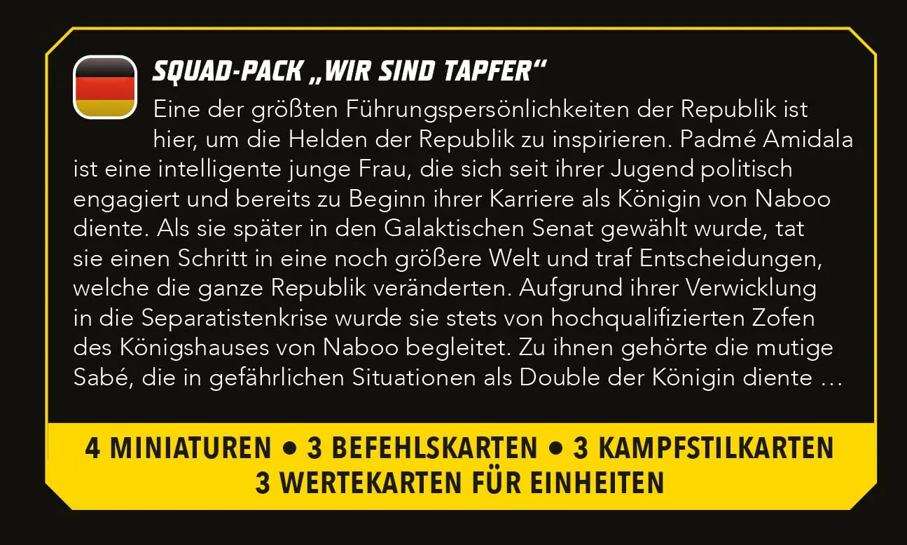 Asmodee Star Wars Shatterpoint Wir sind tapfer Squad-Pack