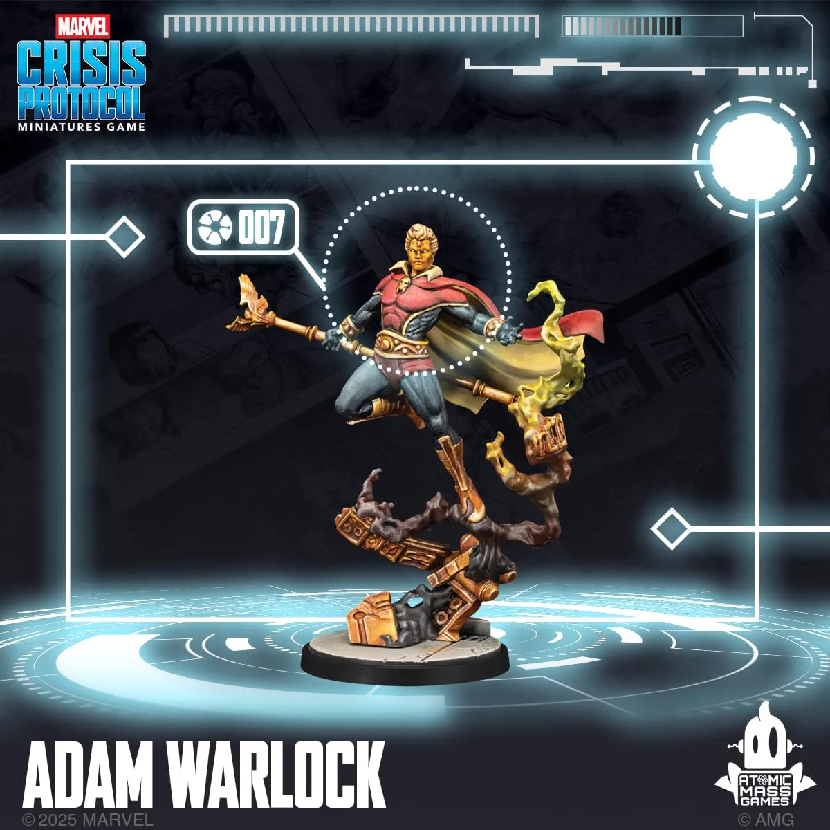 Atomic Mass Marvel Crisis Protocol Adam Warlock Moondragon Quasar Erweiterung