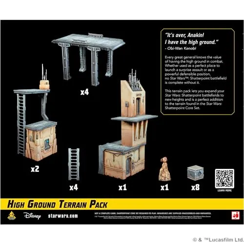 Star Wars Shatterpoint High Ground Terrain Pack Gelände