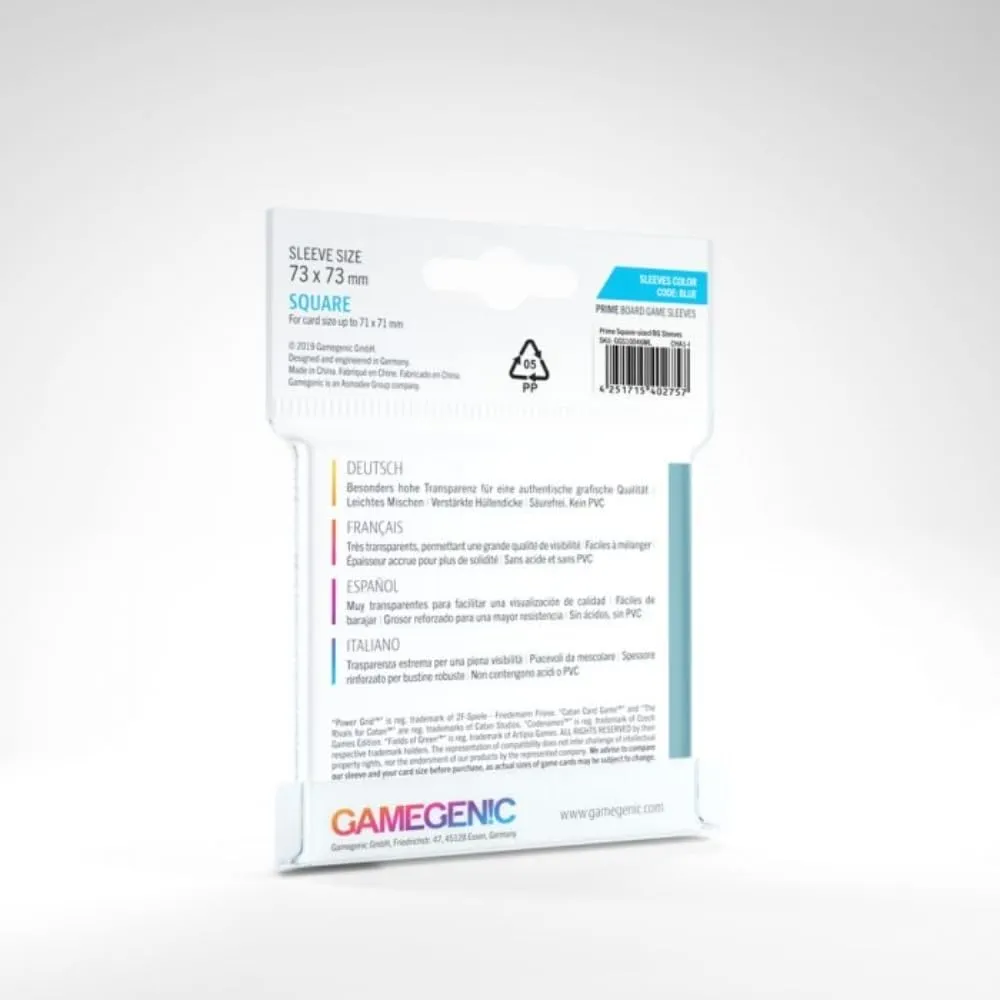 Gamegenic Prime Square Kartenhüllen 73x73 50 Stück