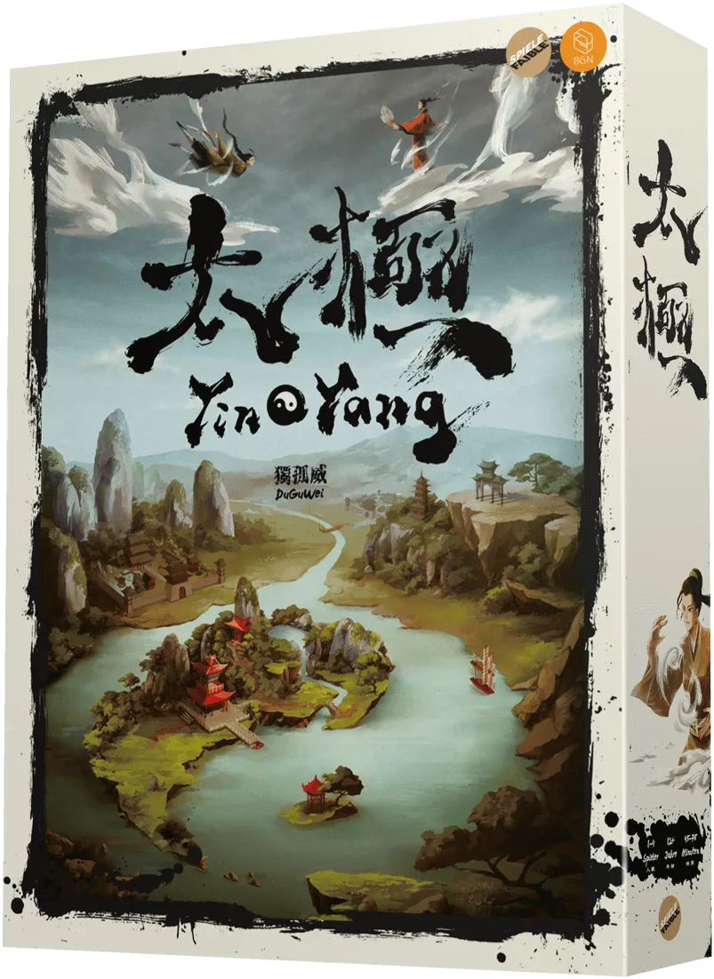 Spielefaible Yin Yang Brettspiel Area Control Strategiespiel