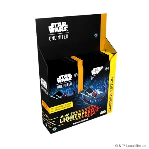 Star Wars Unlimited Jump to Lightspeed Carbonite Display 12er