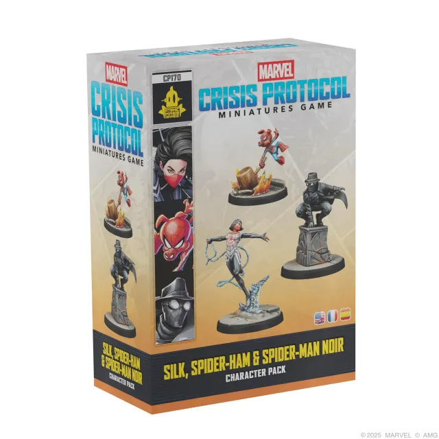 Marvel Crisis Protocol Silk Spider-Ham Spider-Man Noir Pack