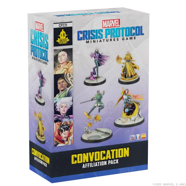 Asmodee Marvel Crisis Protocol Convocation Affiliation Pack 4 Figuren