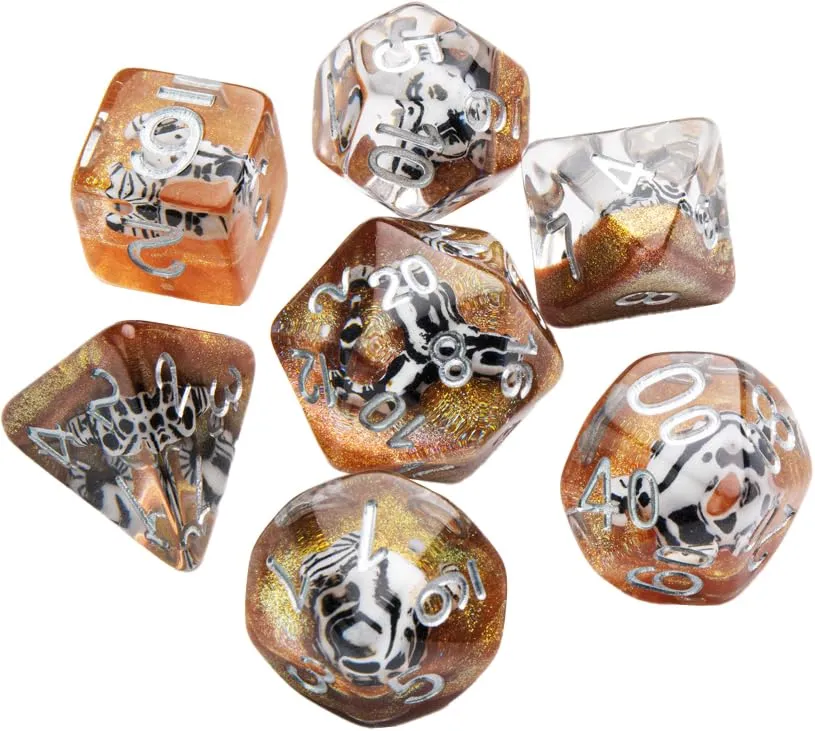 Gamegenic Embraced Death Valley Würfelset 7-teilig Resin